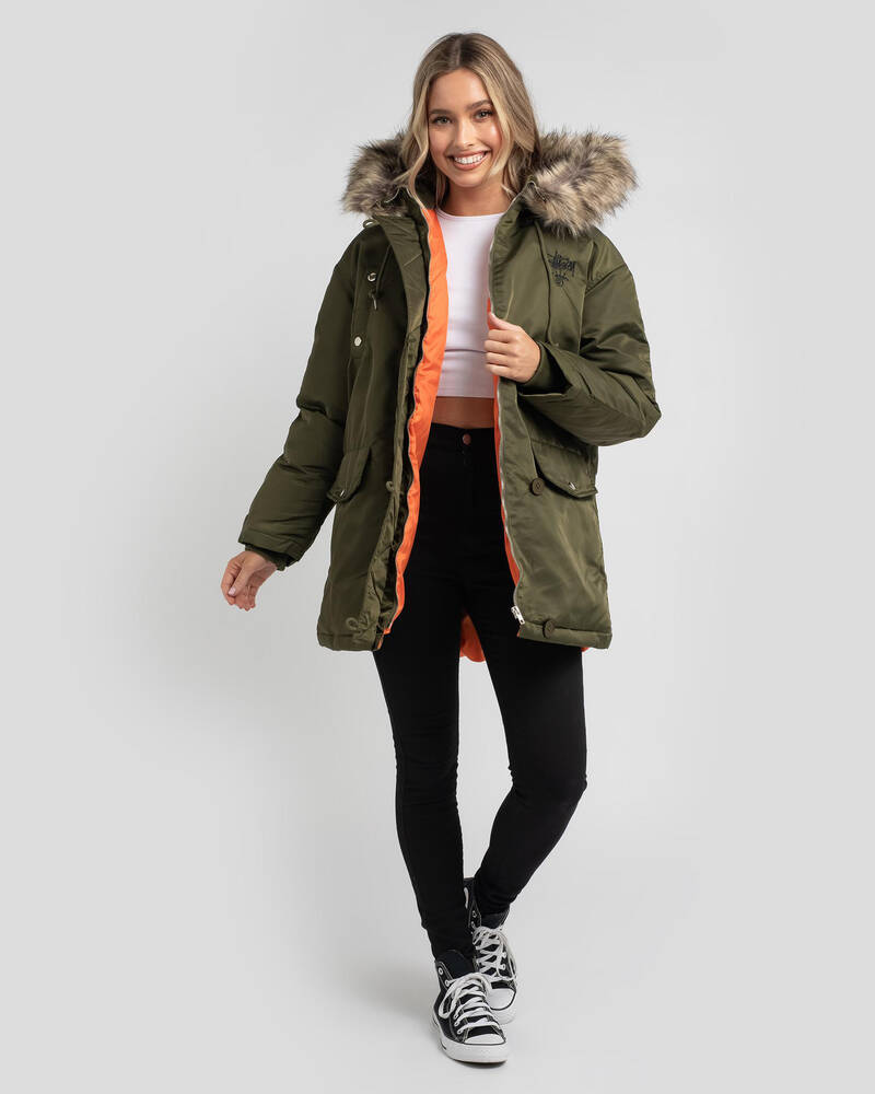 Stussy Ryerson Military Jacket for Womens