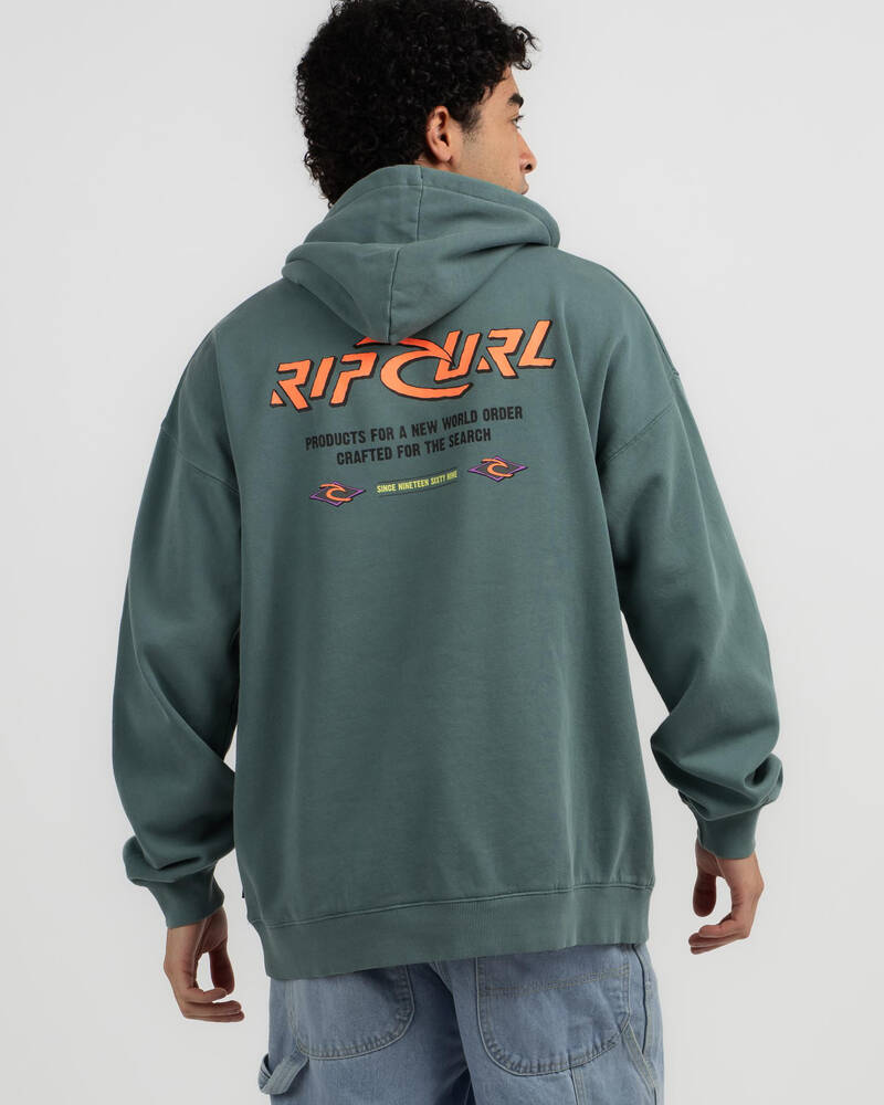 Bluestone Rip Shop Rip Curl Quest Hoodie In Bluestone - Fast Shipping & Easy Returns ...
