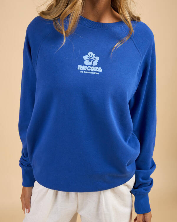 Rip Curl Luxe Surf Crewneck Sweatshirt for Womens