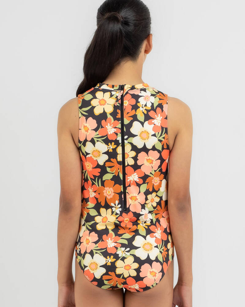 Billabong Girls' Wild Flower Dancer One Piece Swimsuit for Womens