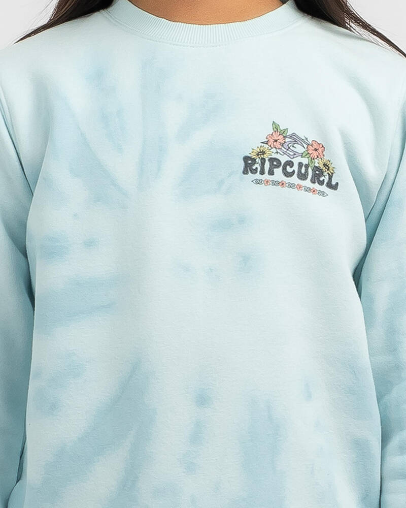 Rip Curl Girls' Hibiscus Heat Logo Sweatshirt for Womens