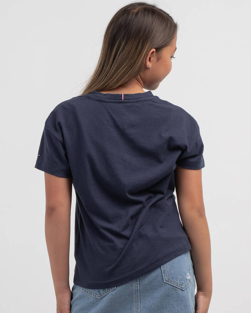 Tommy Hilfiger Girls' Varsity T-Shirt for Womens