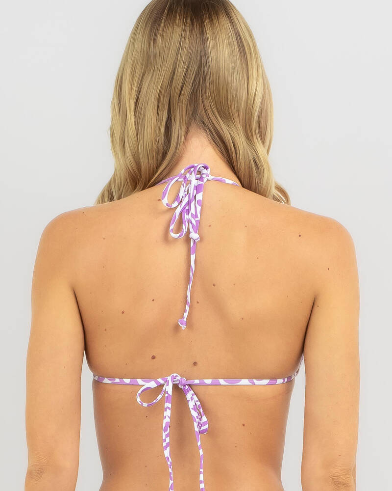 Kaiami Belinda Triangle Bikini Top for Womens