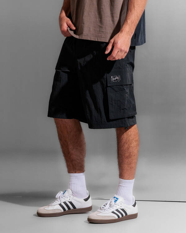Spec 73 Cargo Elastic Waist Shorts