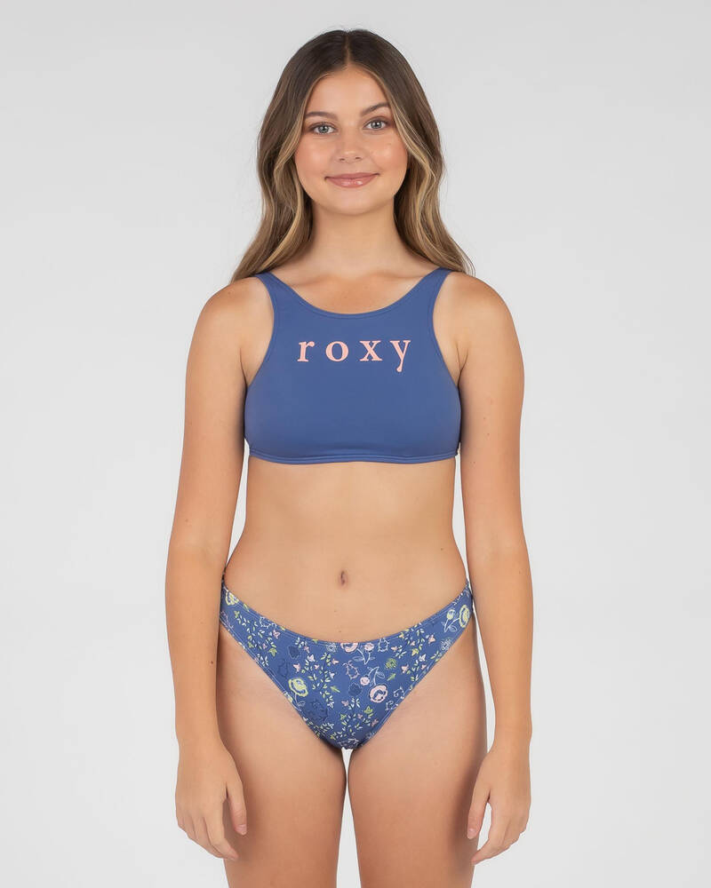 Roxy Girls' Salted Wave Bikini for Womens