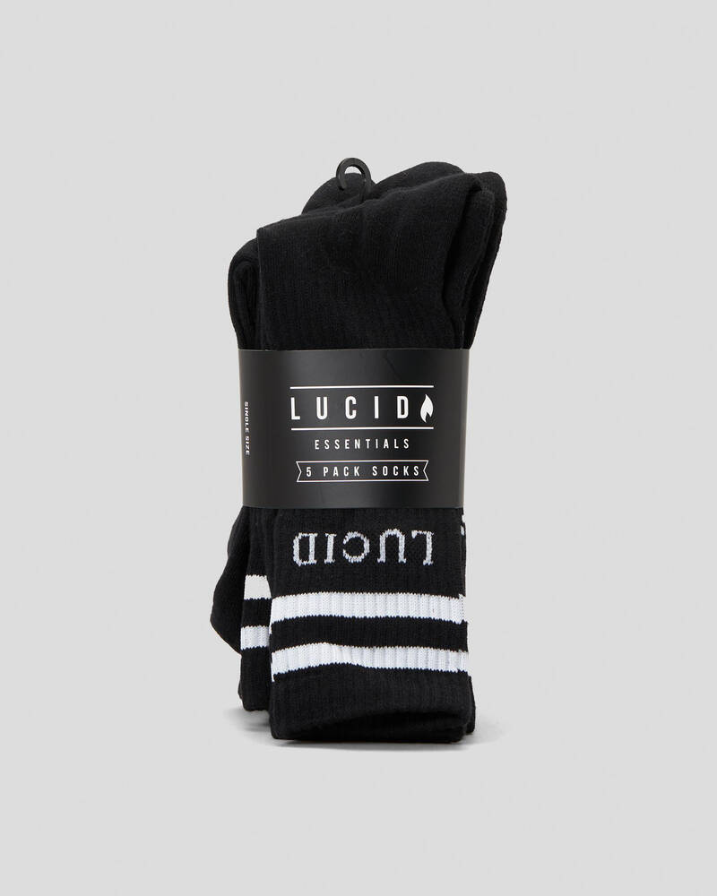 Lucid Linked Socks 5 Pack for Mens
