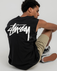 Stussy Shadow Stock Muscle Tank for Mens image number null