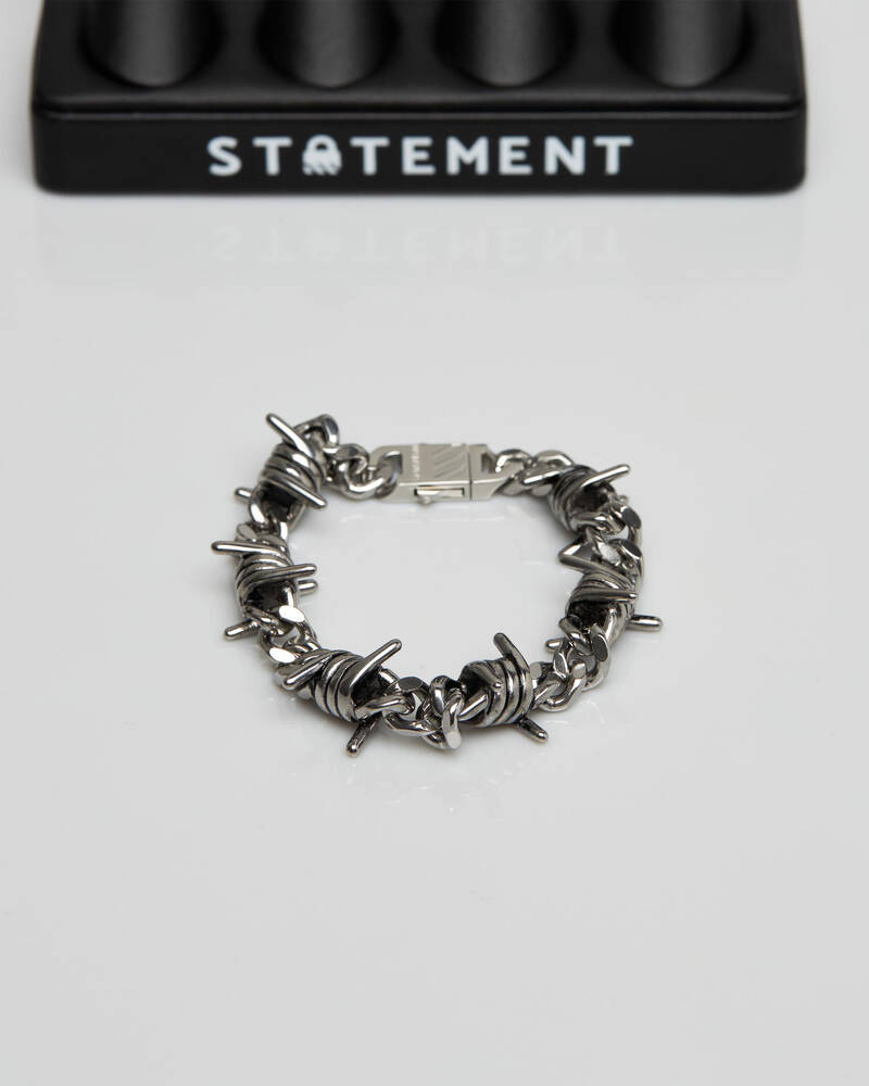 Statement Collective Barbed Wire Bracelet for Mens