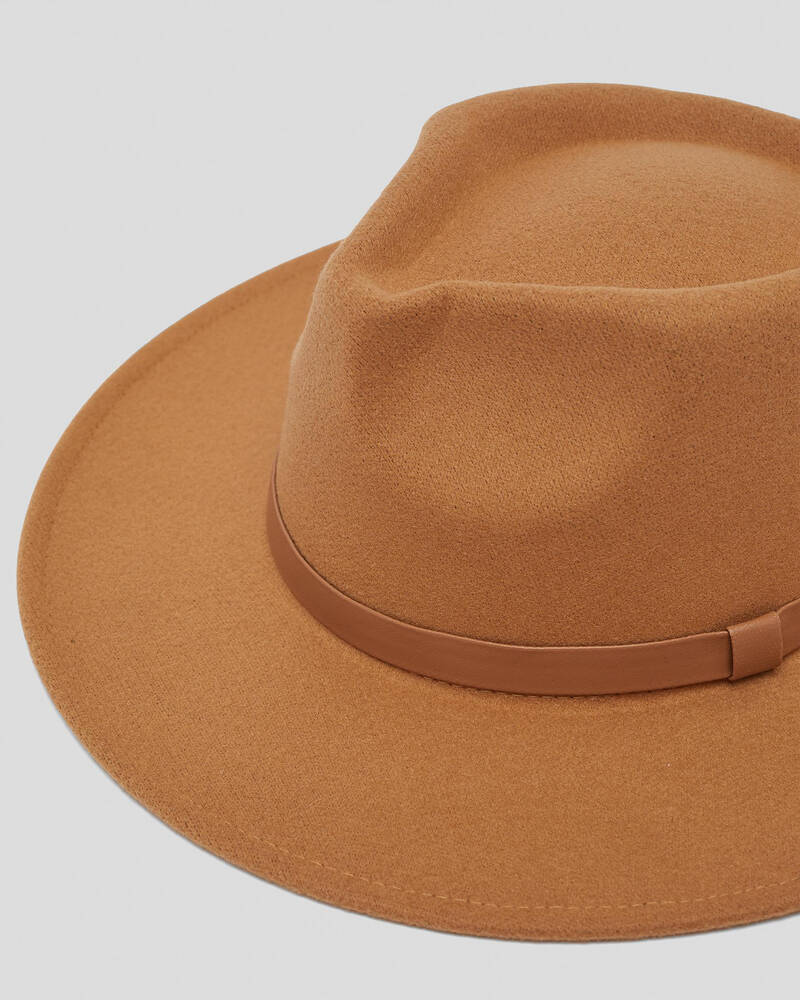 Ava And Ever Gold Rush Felt Hat for Womens