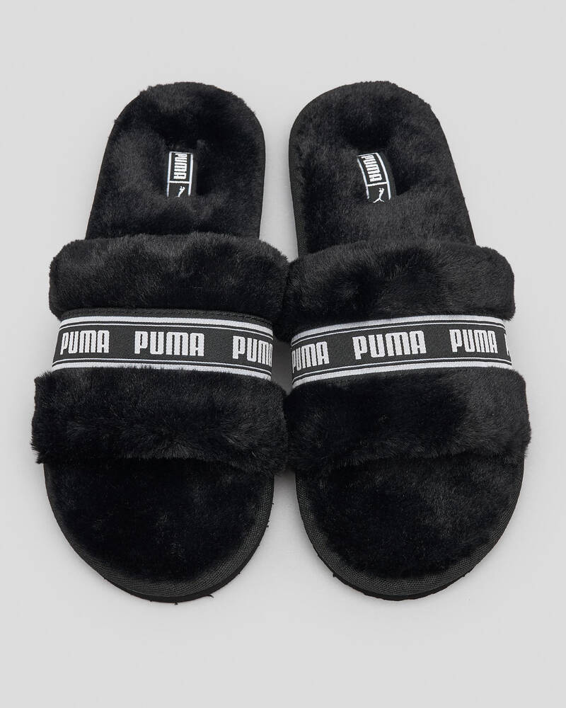 Puma Fluff Slide Sandals for Womens