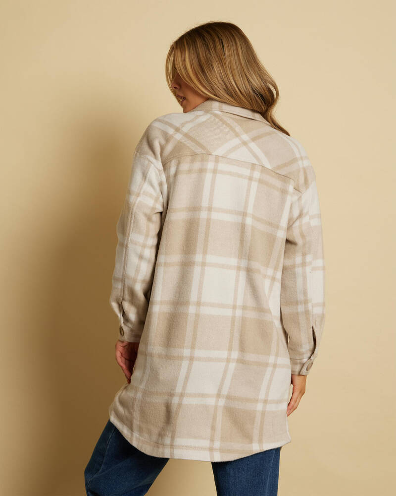 Ava And Ever Roxie Long Shacket for Womens