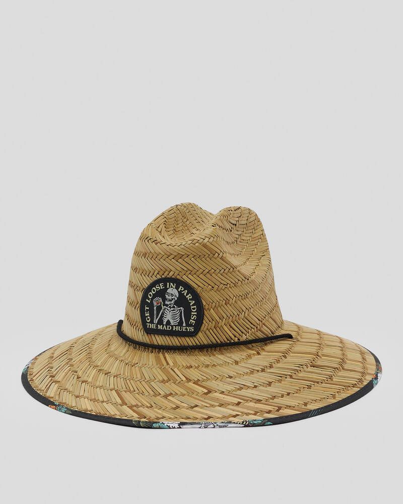 The Mad Hueys Loose in Paradise Straw Hat for Mens