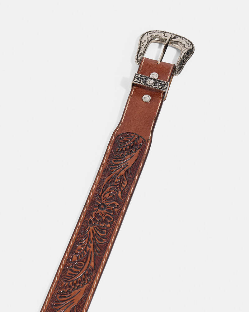 Ringers Western Holster Leather Belt for Mens