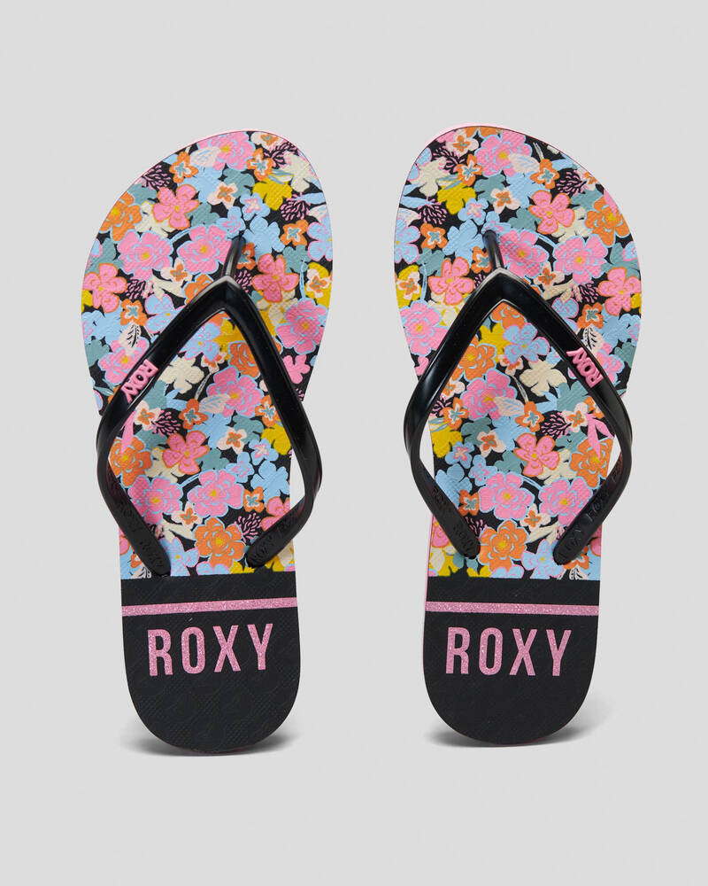 Roxy Girls' Viva Stamp Thongs for Womens