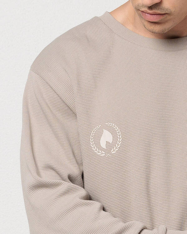 Lucid Sigil Waffle Long Sleeve T-Shirt for Mens