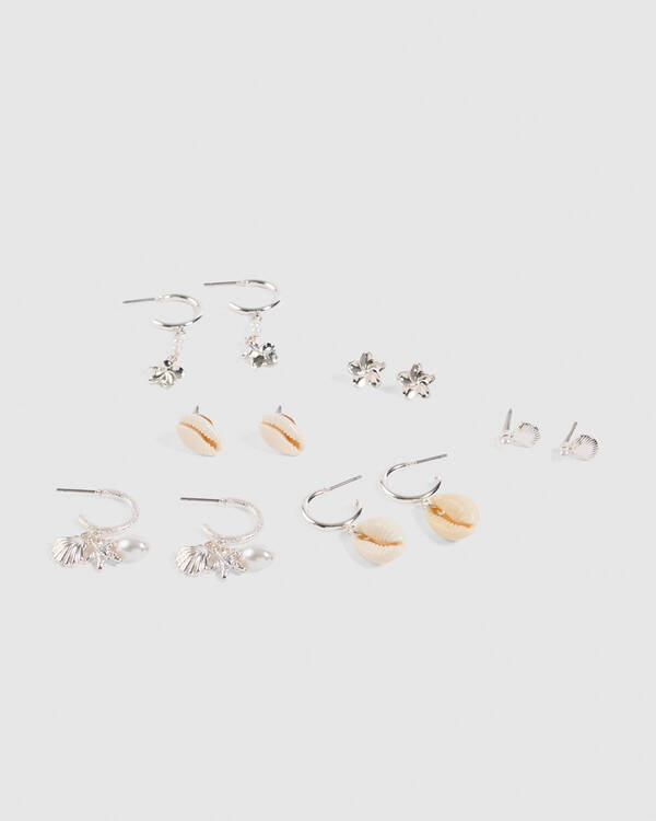 Karyn In LA Kaia Frangipani Earring Pack for Womens