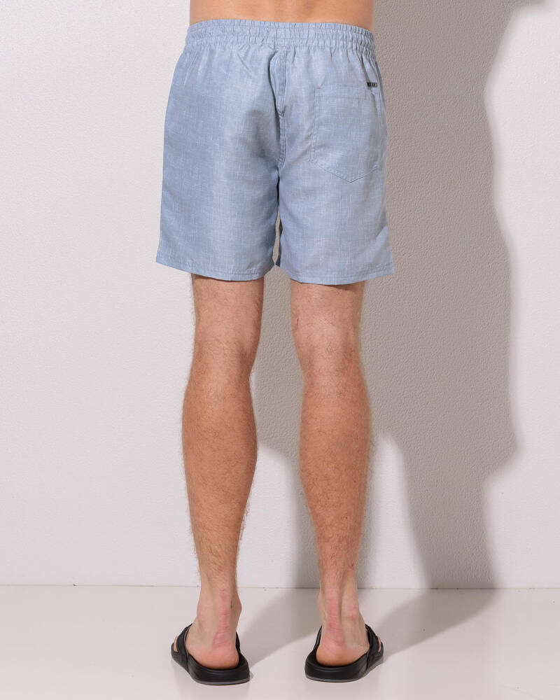 Lucid Encrypted Elastic Waist Shorts for Mens