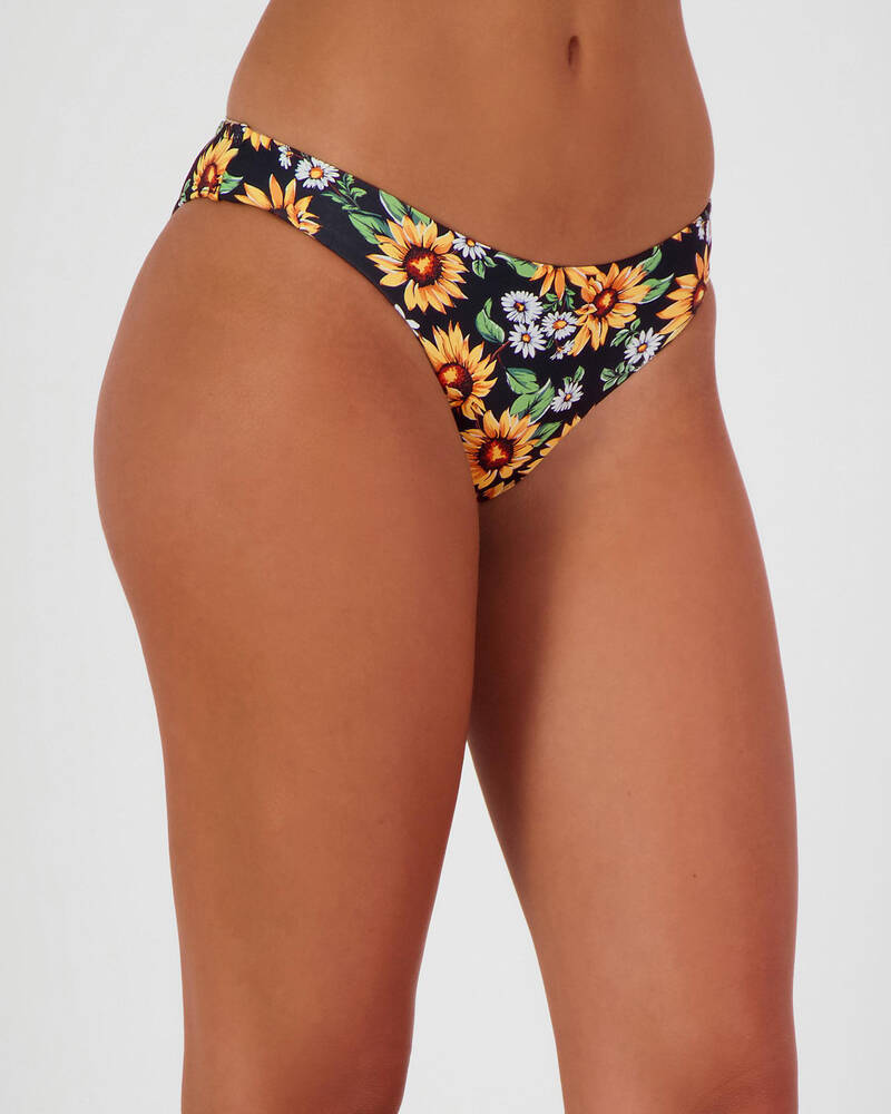 Topanga Sunflower Bikini Bottom for Womens