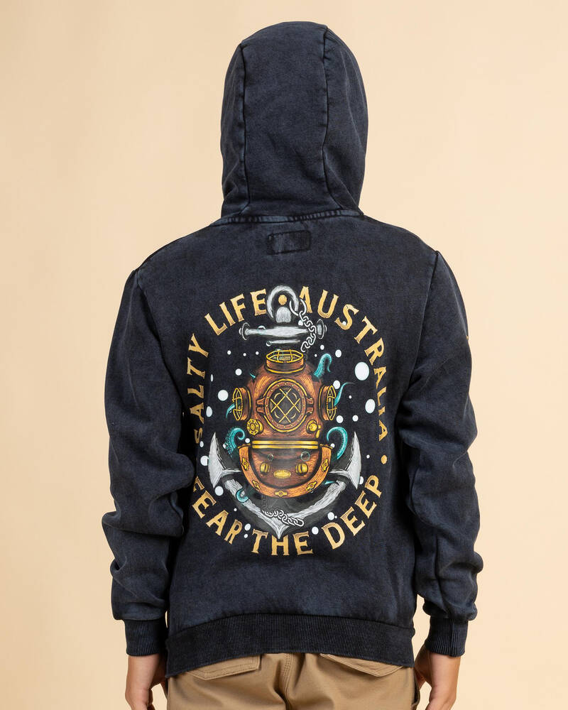 Salty Life Boys' Fear The Deep Hoodie for Mens