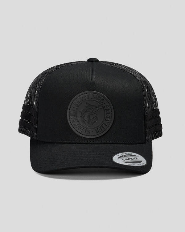 Salty Life Never Bitten Trucker Cap for Mens