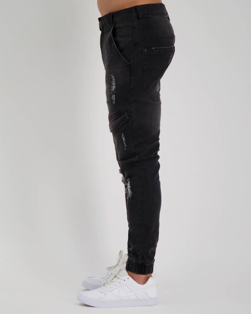 Nena & Pasadena Flight Elastic Ankle Jeans for Mens