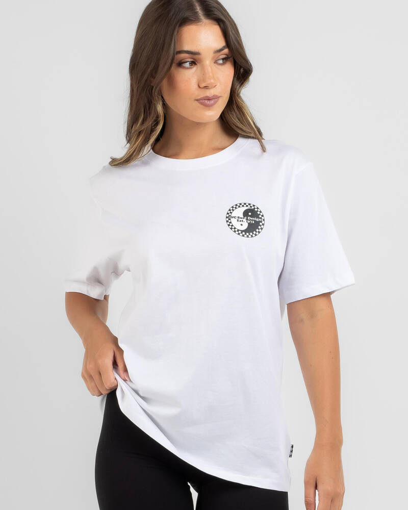 Town & Country Surf Designs Pearl City Checker T-Shirt for Womens