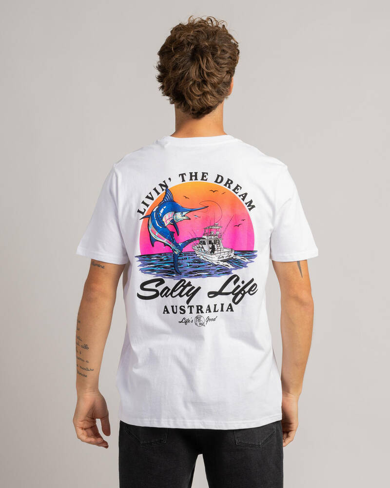 Salty Life Depth Change T-Shirt for Mens