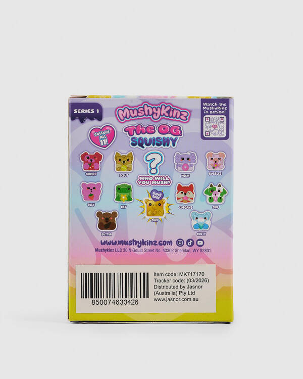 MushyKinz Original Squishy Blind Box Fidget Toy for Unisex