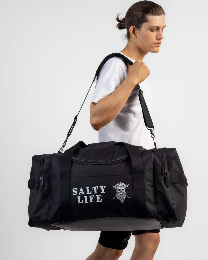 Salty Life Blackbeard Duffle Bag for Mens