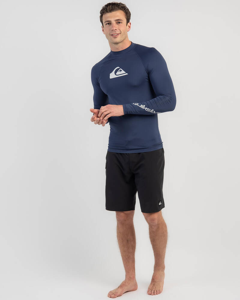 Quiksilver All Time Long Sleeve Wetshirt for Mens