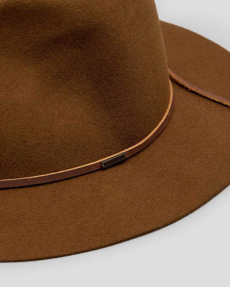Brixton Wesley Packable Fedora for Womens