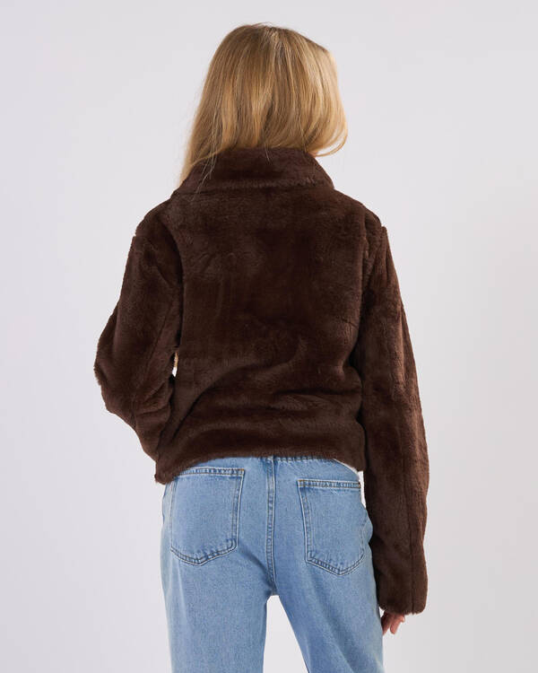 Ava And Ever Girls' Tilly Faux Fur Jacket for Womens