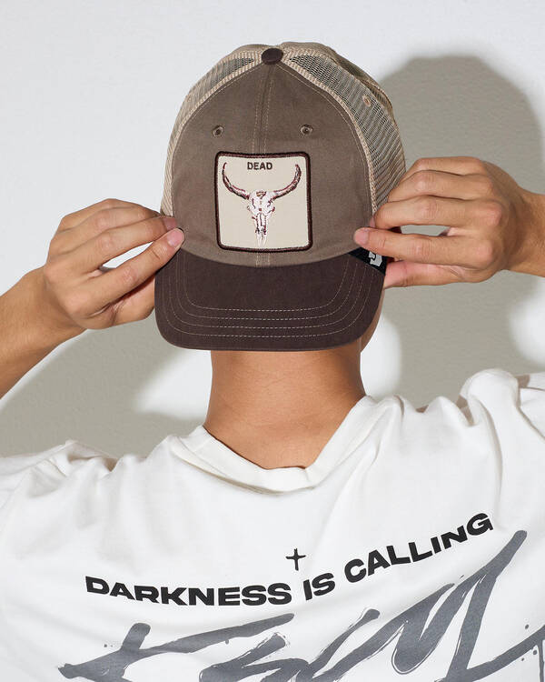 Dead Skull Papa Trucker Cap