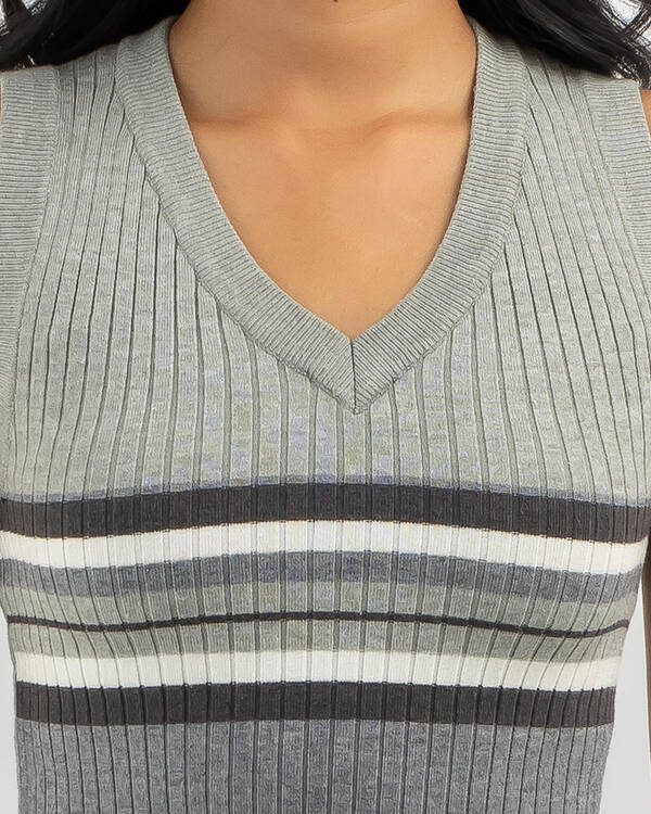 Ava And Ever Sydney Cropped Knit Vest for Womens