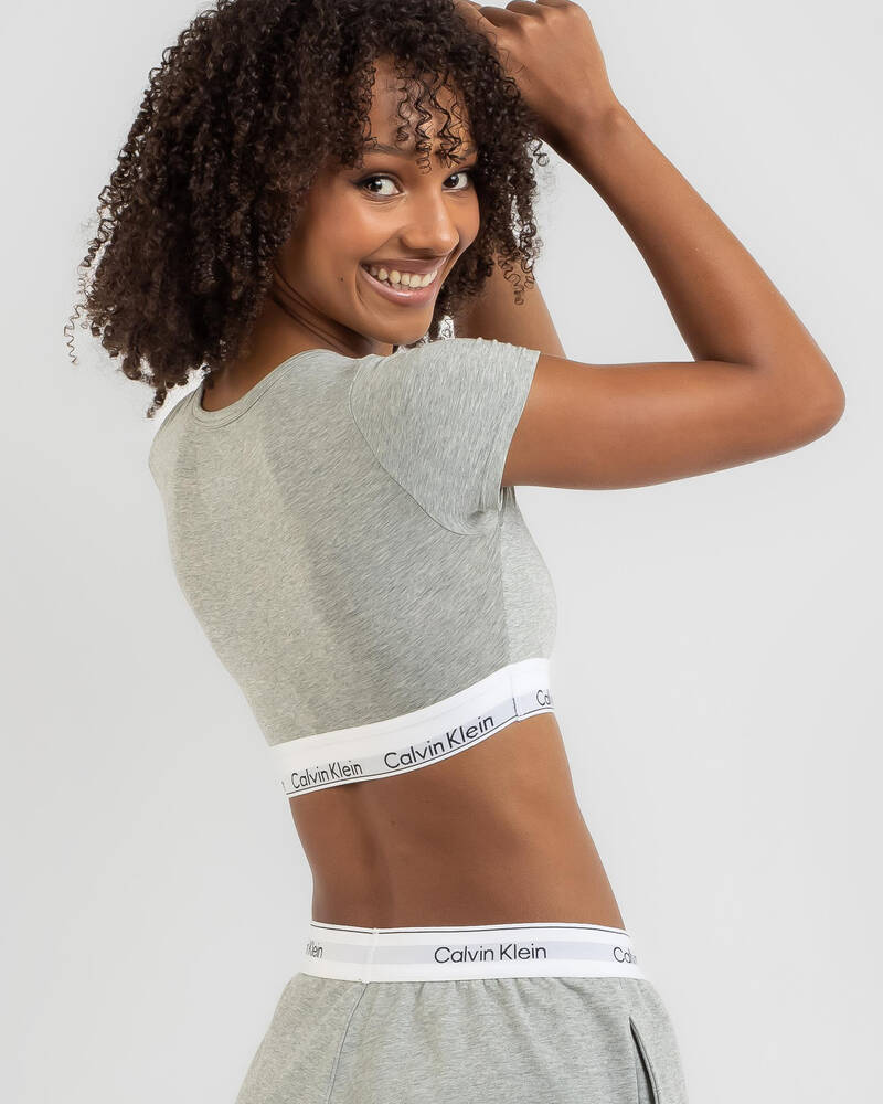 Calvin Klein Modern Cotton T-Shirt Bralette for Womens