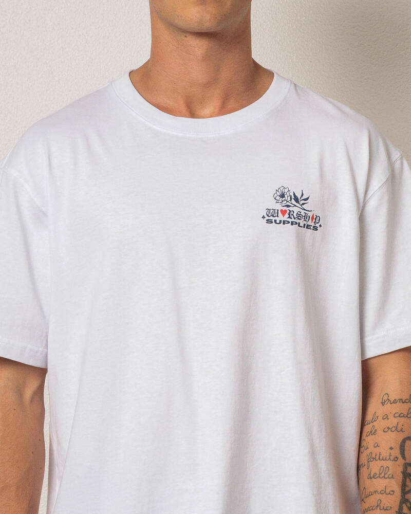 Worship Supplies Scratch T-Shirt for Mens