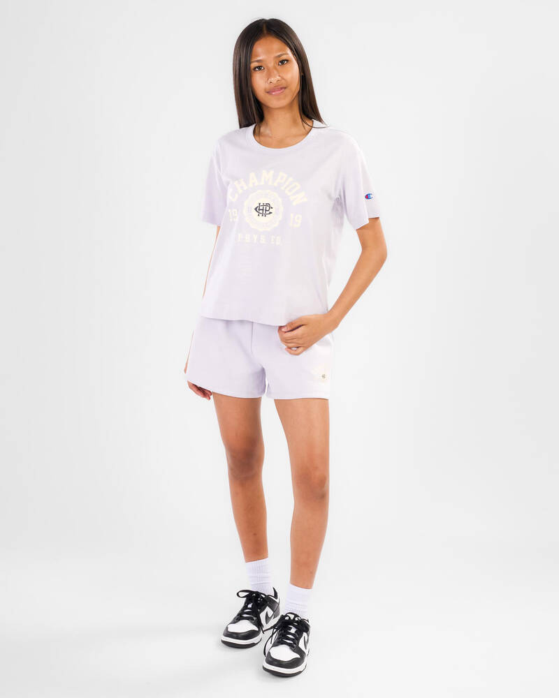 Champion Girls' Varsity Boxy T-Shirt for Womens