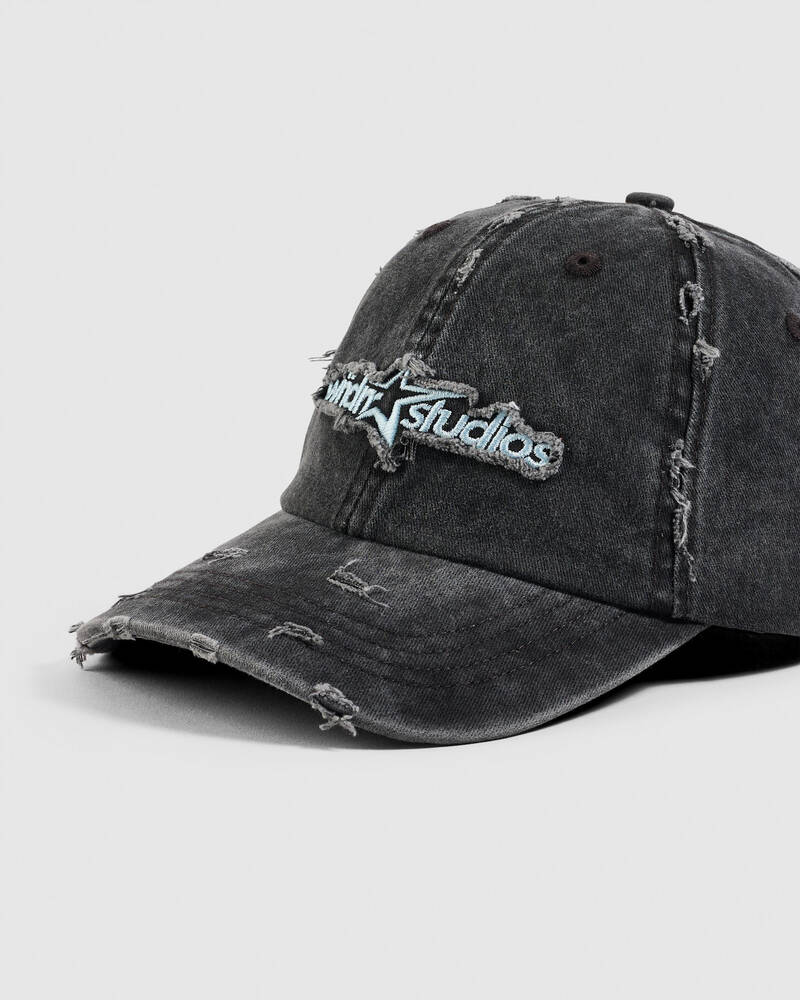 Wndrr Stxr Distressed Cap for Mens