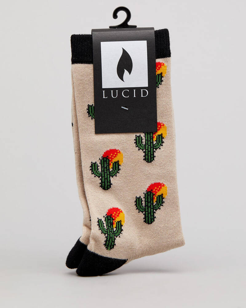 Lucid Arizona Crew Socks for Mens