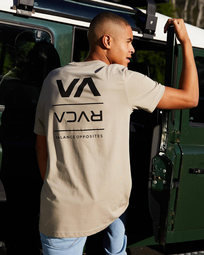 RVCA Down With T-Shirt for Mens