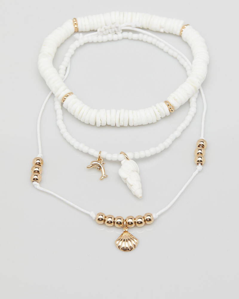 Karyn In LA Maren Anklet Pack for Womens