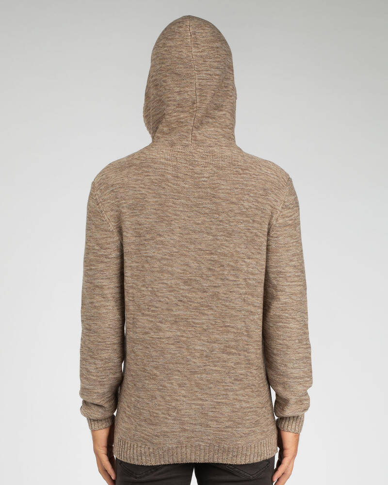 Rusty Skyliner Knit Hoodie for Mens