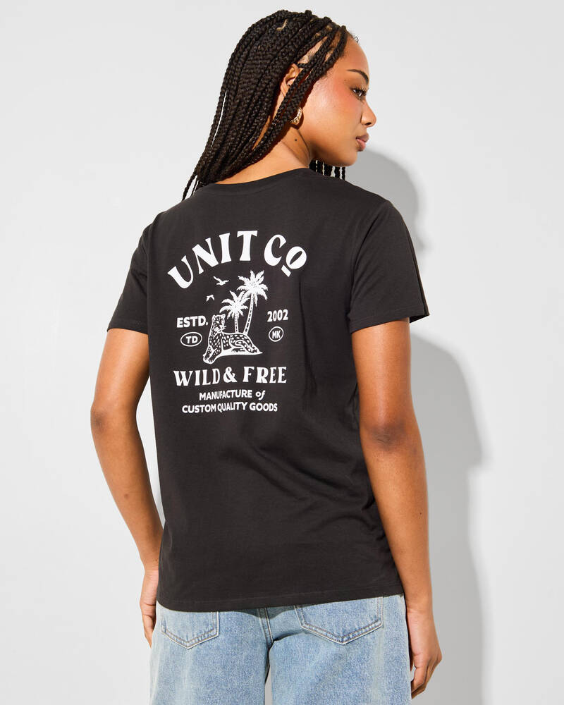 Unit Lodge Regular Fit T-Shirt for Womens