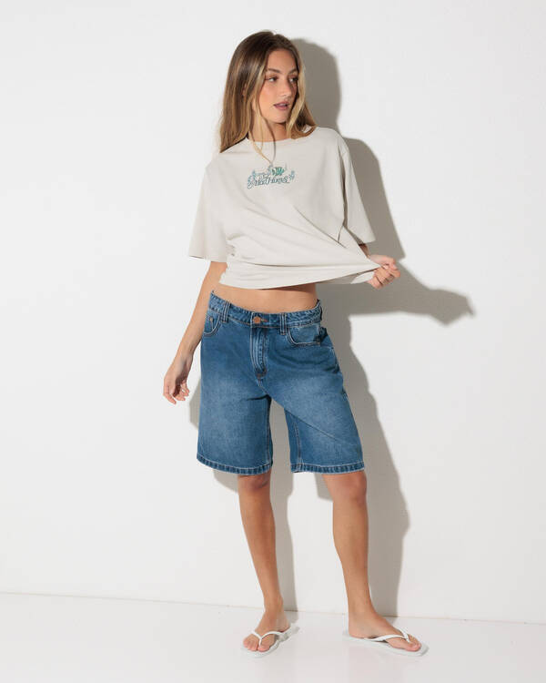 Rusty Angel Siren Boxy Tee for Womens