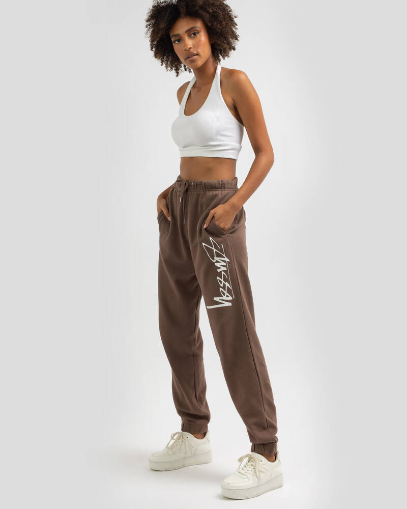Stussy Smooth Stock Track Pants for Womens