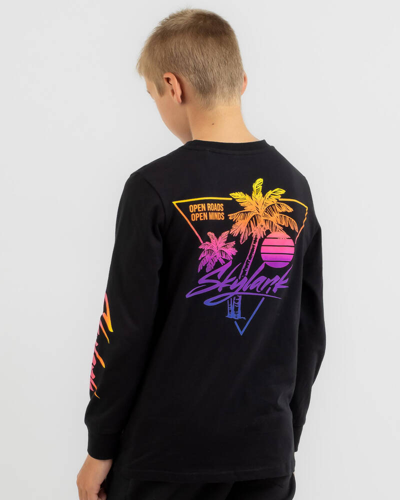Skylark Boys' Tropics Long Sleeve T-Shirt for Mens