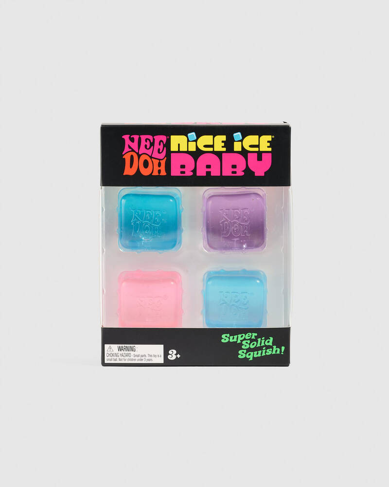 Get It Now Nice Ice Baby Teenie NeeDoh 4 Pack for Unisex