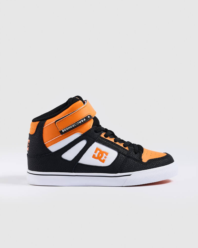 DC Shoes Boys' Pure Hi-Top EV Shoes for Mens