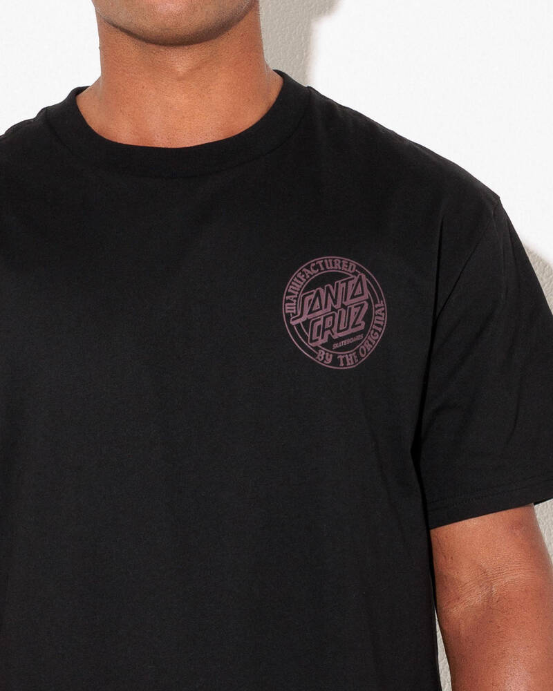 Santa Cruz MFG Club Dot Mono T-Shirt for Mens