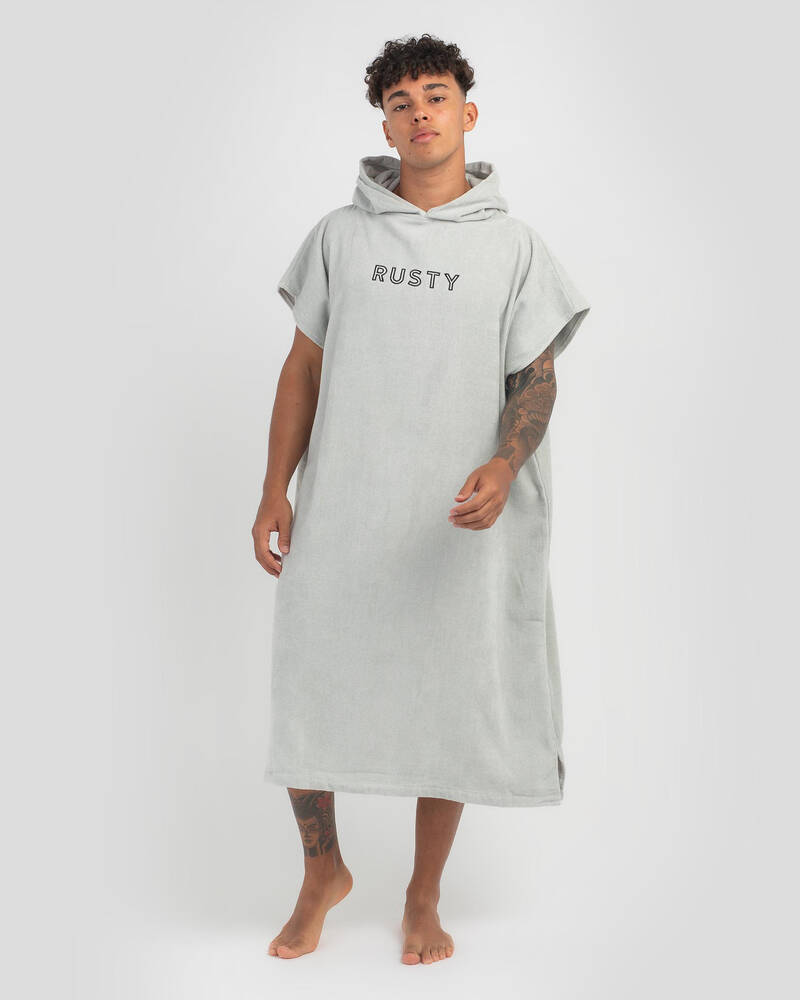 Rusty Essential Hooded Towel for Mens